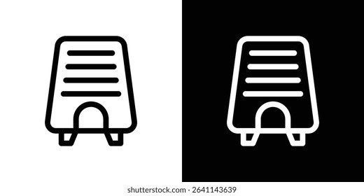 Air purifier icon vector simple element illustration editable