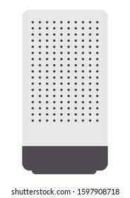 Air purifier isolated on a white background, vector illustration. Appliances.