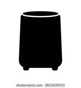 air purifier portable office device silhouette
