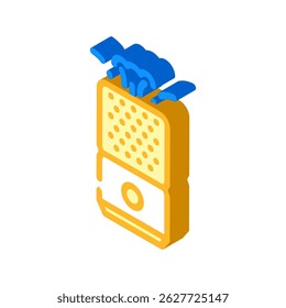 air purifier smart home isometric icon vector. air purifier smart home sign. isolated symbol illustration