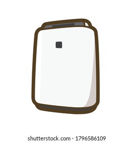 Air purifier vector illustration. Home appliances.