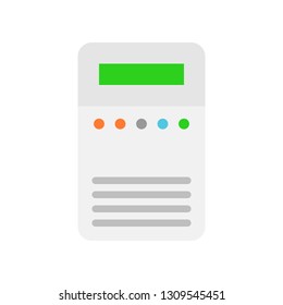 Air Purifier vector illustration, Isolated filat design icon