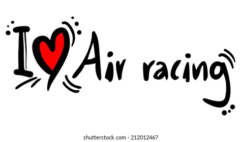 Air racing love