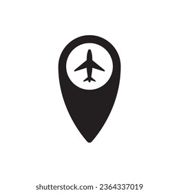 Air route Icon - Location Icon