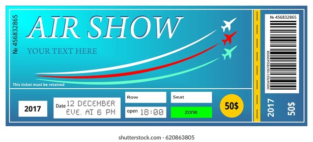 air show ticket concert invitation, show, coupon, ticket, pass admission entry entrance 