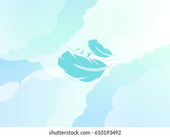 air sky feather