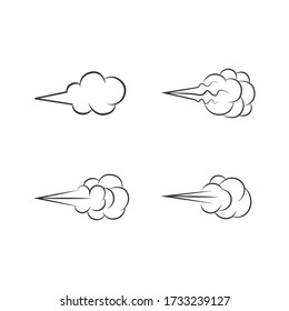 Air Spray vector, aerosol, spray cloud, fluid spray, spray icon set.