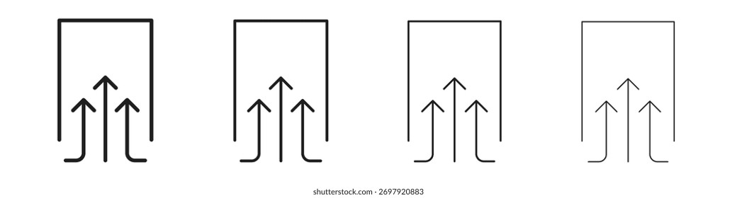 Air suction icon vector illustration. EPS 10 editable vector.