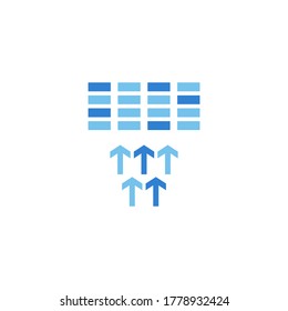 air suction vector icon logo design