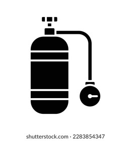 air tank icon vector design template in white background