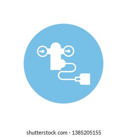 Air tank icon. vector sign symbol