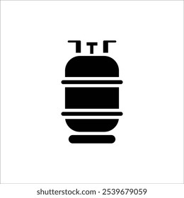 air tank vector icon line template