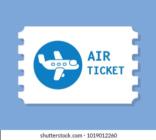 Air ticket icon