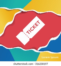 air ticket icon