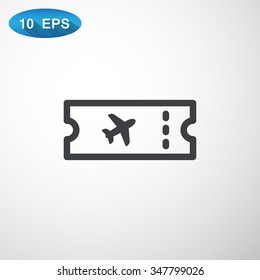 Air ticket icon