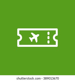 Air ticket icon