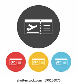 air ticket icon