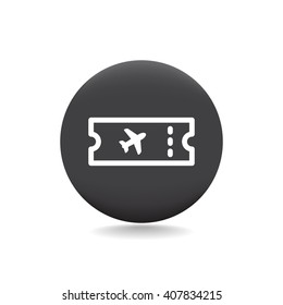 Air ticket icon
