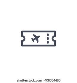 Air ticket icon