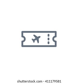 Air ticket icon