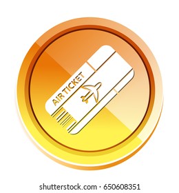 air ticket icon
