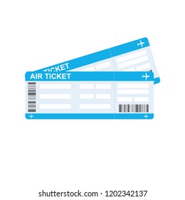 Air ticket icons