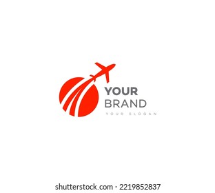 logotipo de los billetes de avión con sombra. concepto de tarjeta de bajo coste para el símbolo de entrada de vuelo o transporte.