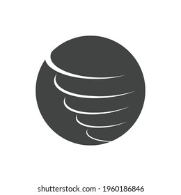 air Tornado logo symbol vector illustration design