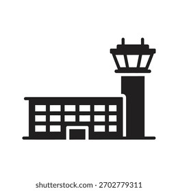 Torre de controle de tráfego aéreo simbolizando operações aeroportuárias e gestão de voo