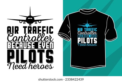 air traffic controller pilots t shirt design