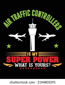  Diseño de camisetas para controladores de tráfico aéreo