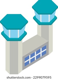 ilustración del vector de tráfico aéreo en un fondo transparente. Símbolos de calidad premium.  Iconos para concepto y diseño gráfico.