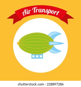 air transport graphic design , vector illustration