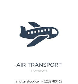 air transport icon vector on white background, air transport trendy filled icons from Transport collection, air transport vector illustration