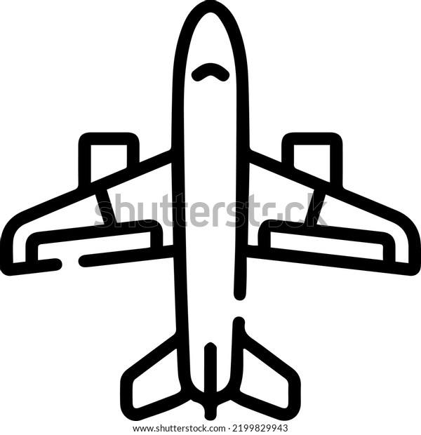 Air Transportation icon, out line vector icon\
Web icon simple thin line vector\
icon
