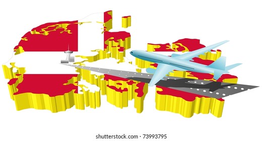 air travel in Denmark