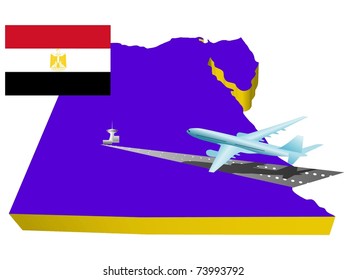 air travel in Egypt
