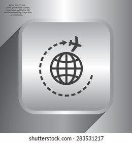 Air travel icon