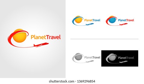 Air Travel Logo Template