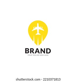 Air travel logo template. Travel logo. Airplane logo