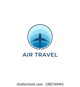 Air Travel Logo Vector Design Template