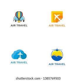 Air Travel Logo Vector Design Template