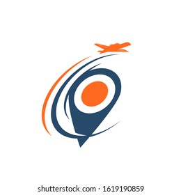Air Travel logo vector icon design template-vector