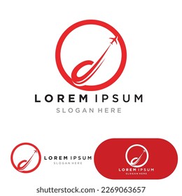 Air Travel logo vector icon design template-vector