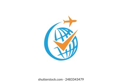 Air Travel logo vector icon design template vector