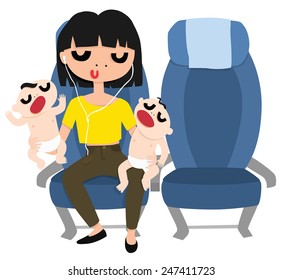 Air Travel Problems: Screaming Baby On Plane