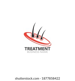 air treatment care dermatology logo icon illustration template design