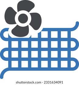 air Vector illustration on a transparent background. Premium quality symbols. Gyliph vector icon for concept and graphic design.