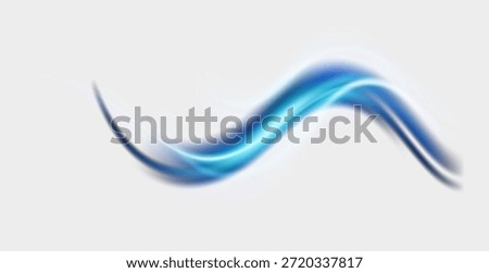Air, wind effect isolated on transparent background. Airflow overlay fresh air for cleaning, cooling or changing the air. Wind Wave Effect.