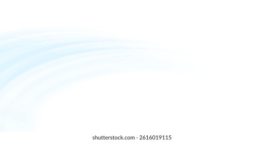 Air, wind effect isolated transparent background. Airflow overlay: fresh air for cleaning, cooling or changing the air. Wind Wave Effect. 3D vector illustration.